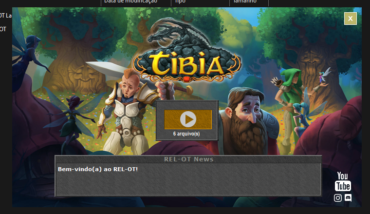 Launcher Básico com Gerador de Atualizações Fácil